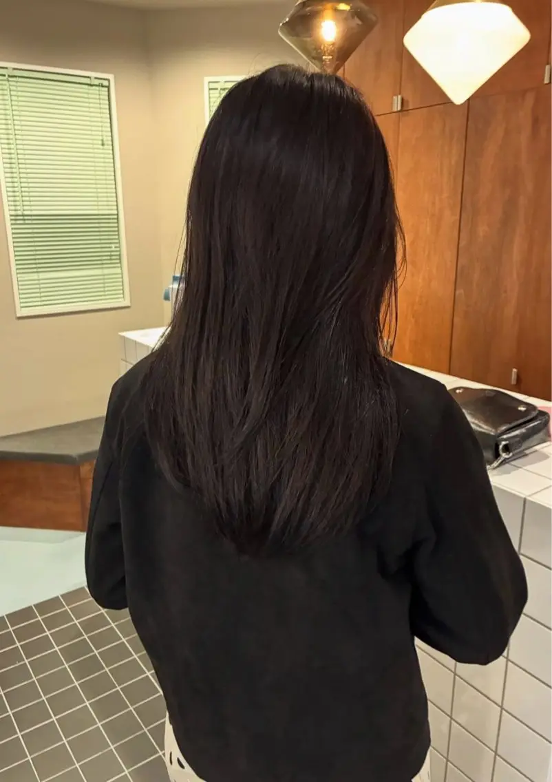 セミロング 浦上 陽咲のヘアスタイル