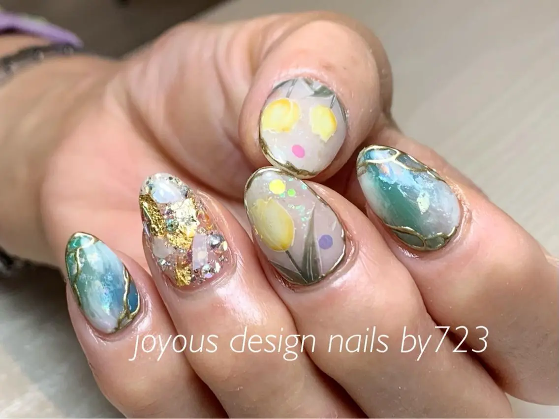ネイル ハンドネイル jdn natsumiのネイルデザイン