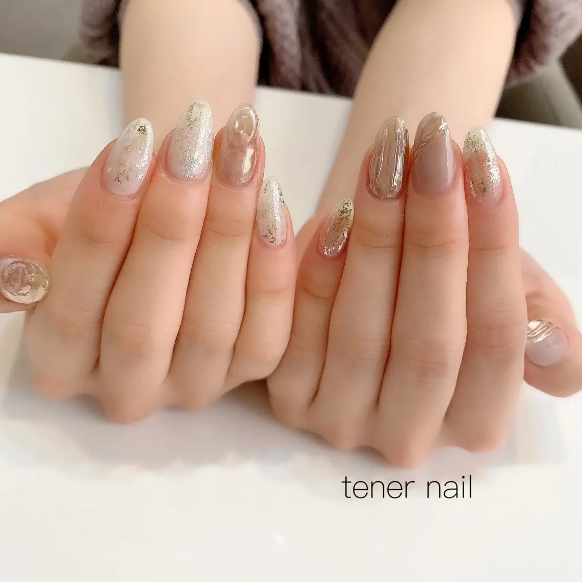 ネイル ニュアンスネイル テネルネイル tener nailのネイルデザイン