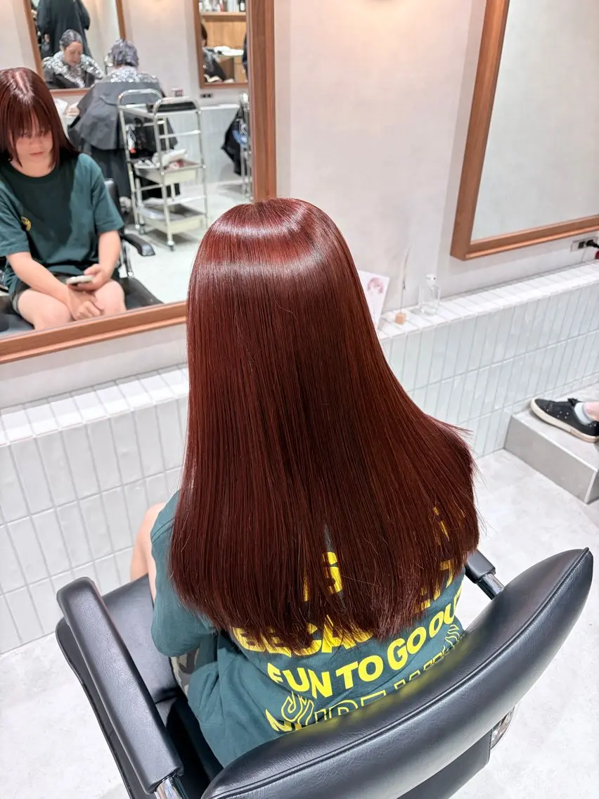 ロング カラー ヘアカラー ✧ サトリオ ✧ ZEST/Ivy店✧のヘアスタイル