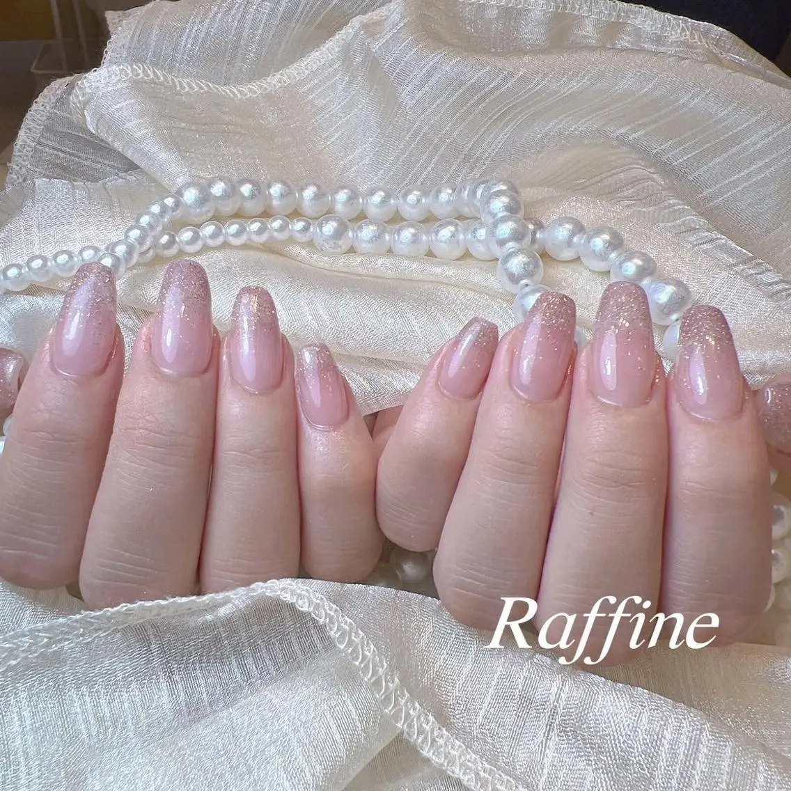ネイル ハンドネイル RAFFINE haru🦋🩵のネイルデザイン