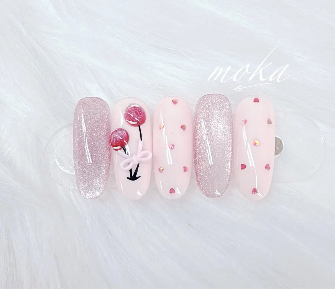 ネイル ハンドネイル ハンドケア 胡蝶蘭レディースサロ ンNailMOKAのネイルデザイン