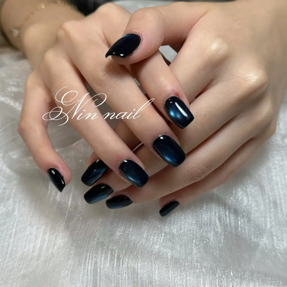 ネイル マグネットネイル ハンドネイル ハンドケア Nin ネイル💅のネイルデザイン