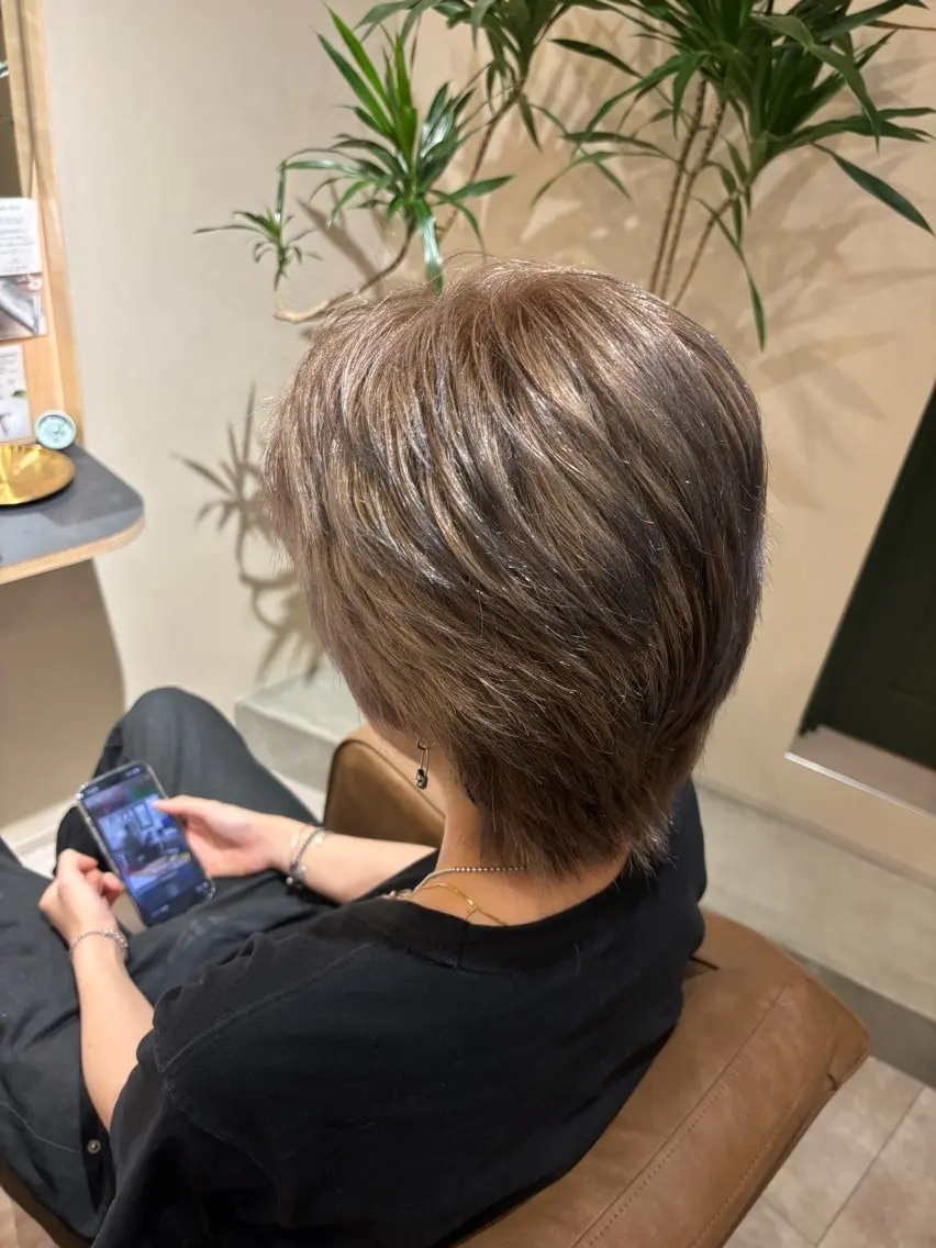 【Wカラーモデル募集中】1bleach+color🪽¥10090の写真