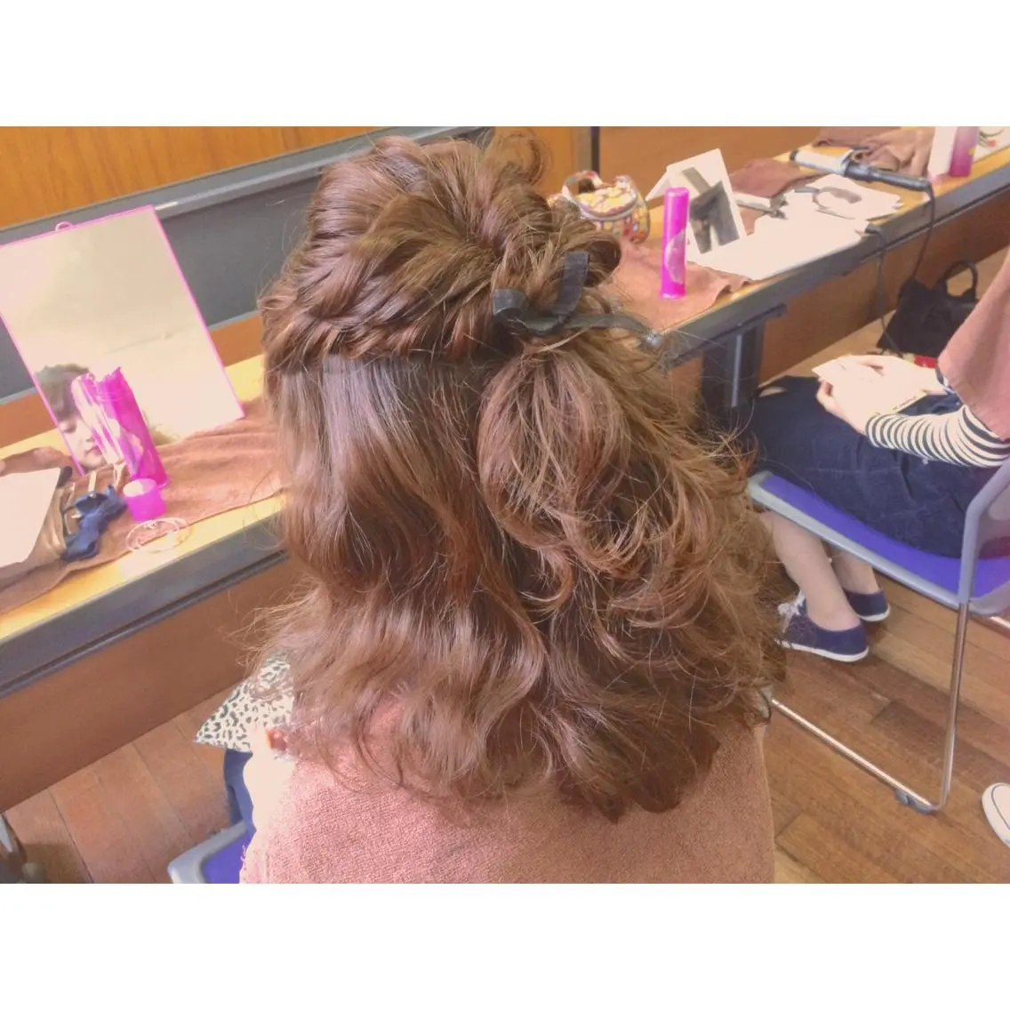 ヘアアレンジ 藤井 菜緒のヘアスタイル