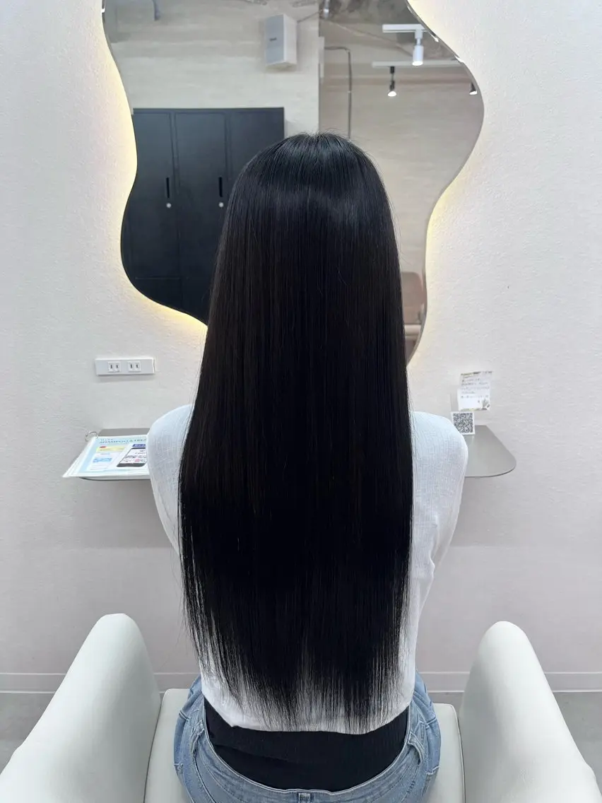 ロング トリートメント 🩶透明感カラー 池袋/mei🩶のヘアスタイル