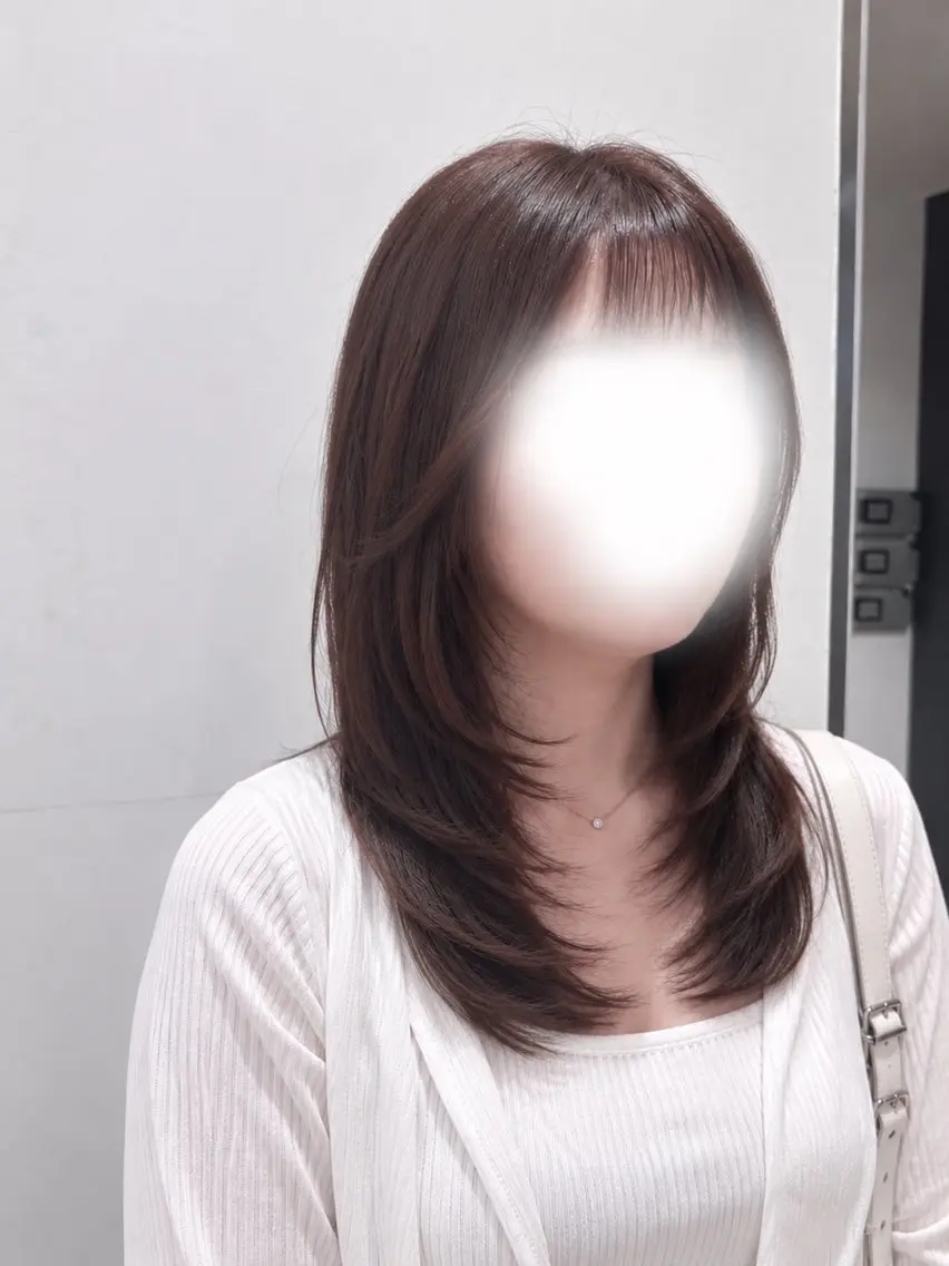 9月25日限定❗️カット無料🆓顔周りレイヤーカット/場所福岡🍜の写真