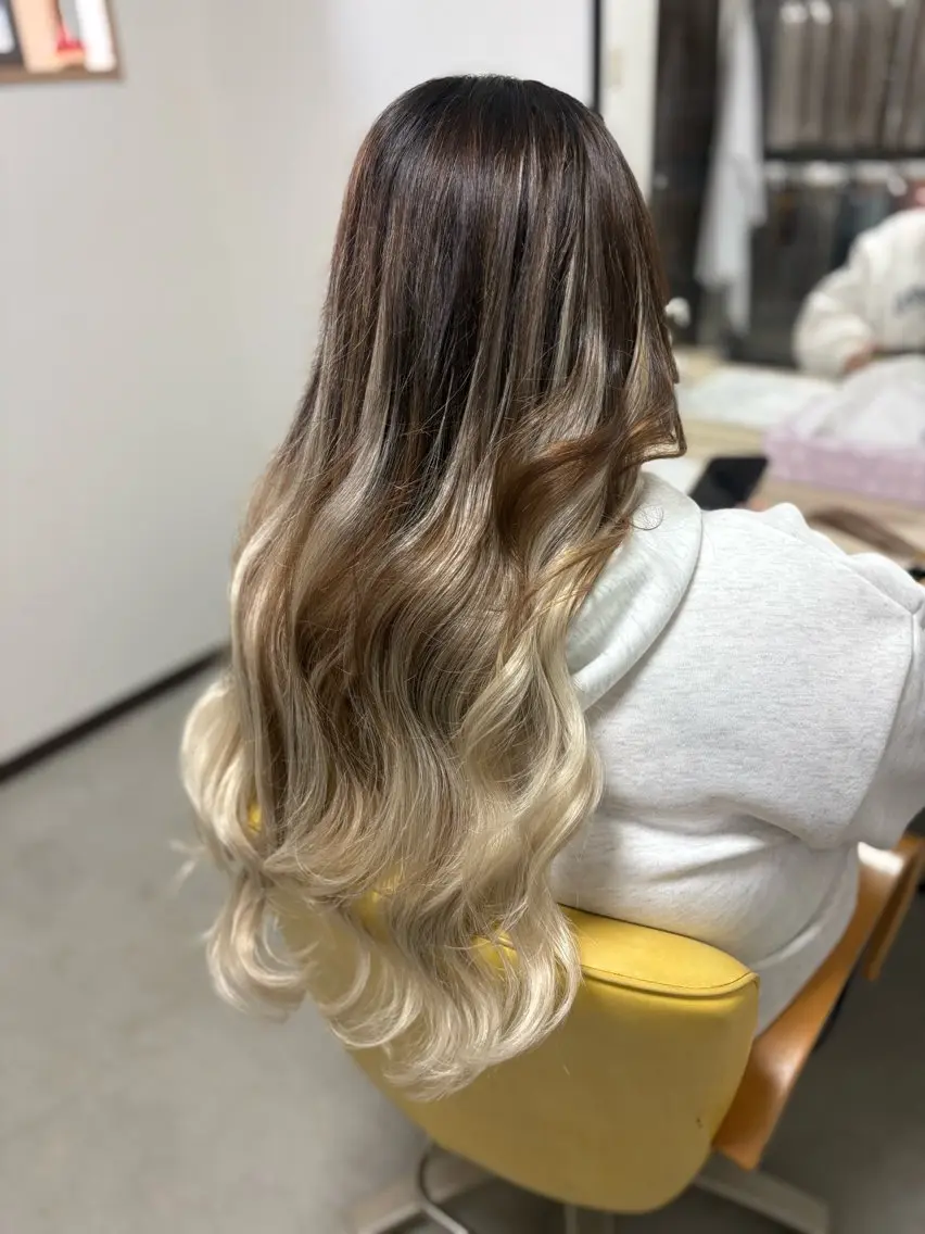 ロング エクステ 🫧ドレスアップ 南草津店🫧のヘアスタイル