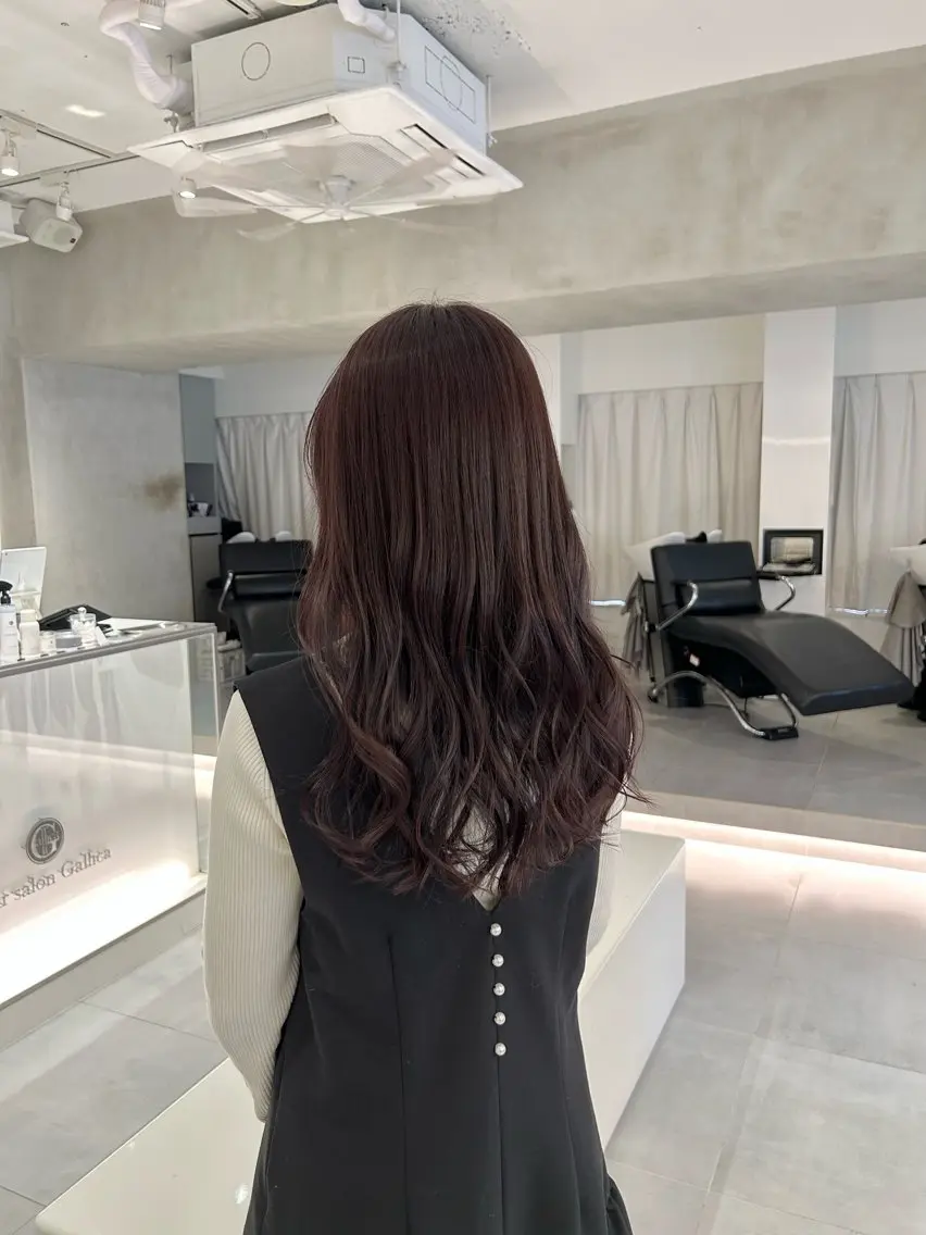 ロング カラー カット ヘアカラー 🧚つやさらhair 🧚manakaのヘアスタイル