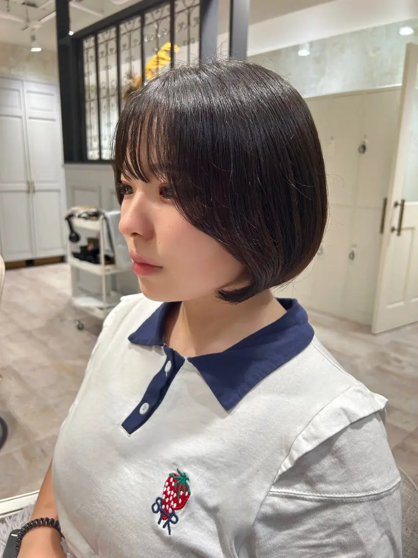 ショート 小野 明日香のヘアスタイル