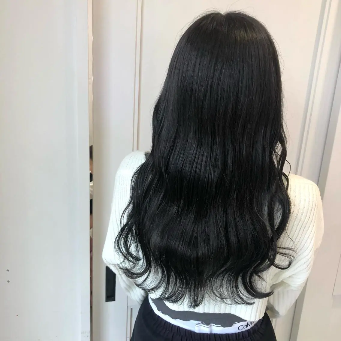ロング 中島 沙也加のヘアスタイル