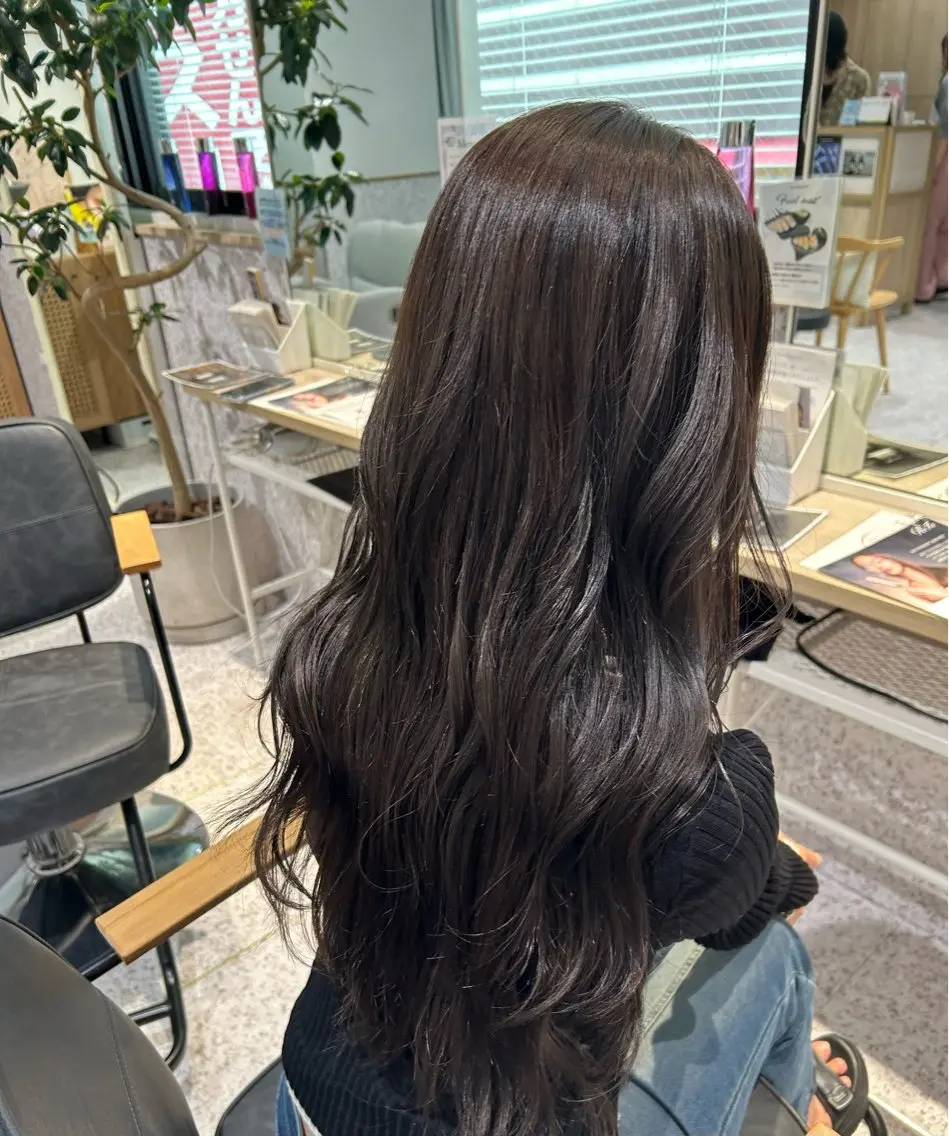 カラー ヘアカラー ヘッドスパ ♡透明感カラー★ ネイル/しの♡のヘアスタイル