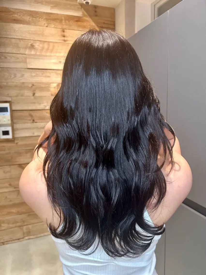 ロング アッシュ アッシュブラウン BayShore 🌊amano🐬のヘアスタイル