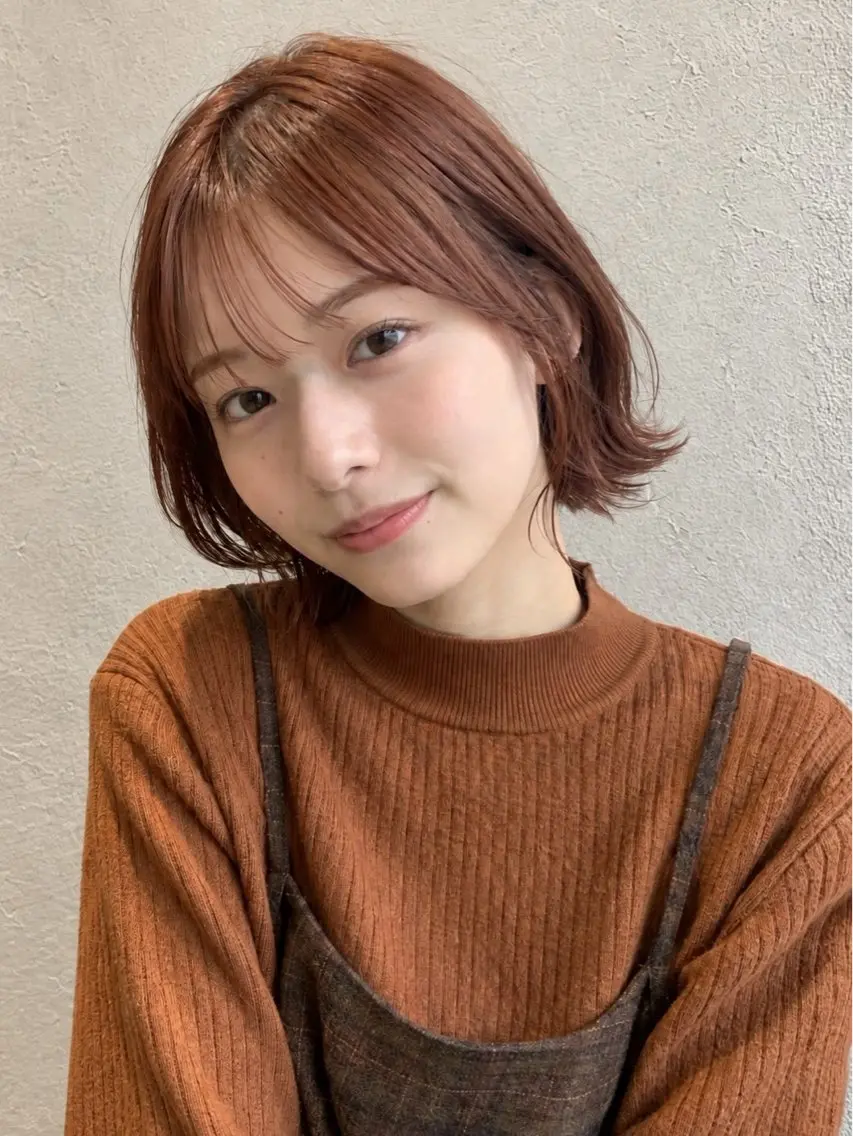 ショート ヘアカラー ivy ゆなのヘアスタイル