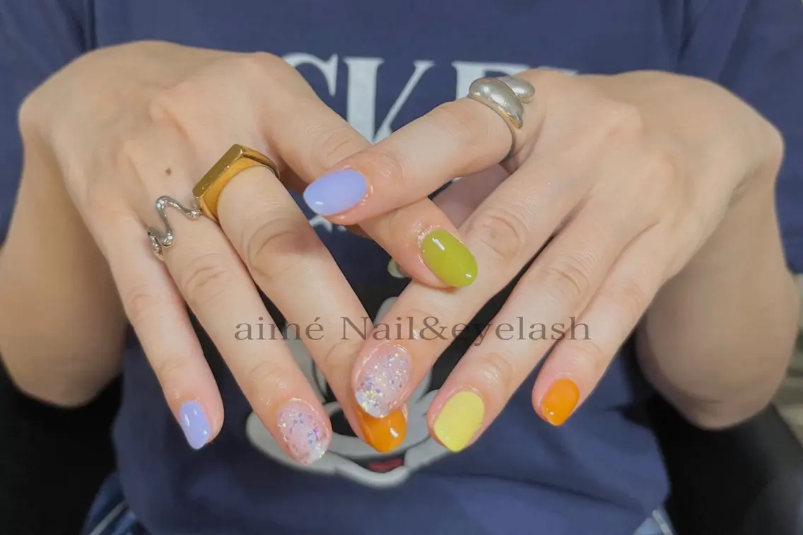 ネイル ハンドネイル bijou Minaのネイルデザイン