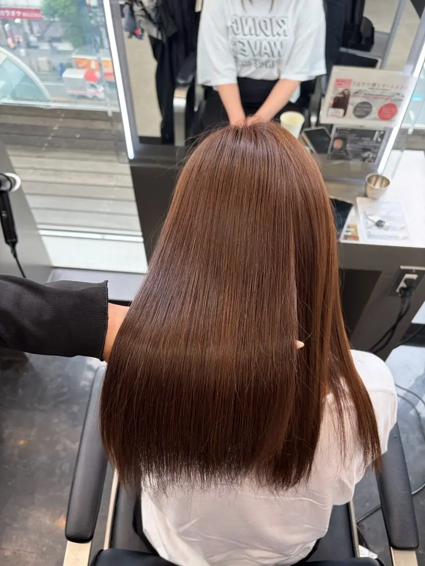 ロング トリートメント カラー/艶🌟 /カット/misaのヘアスタイル