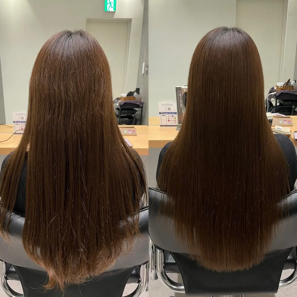 セミロング 髪質改善 トリートメント 髪質改善ヘアケア 艶髪特化/上田のヘアスタイル