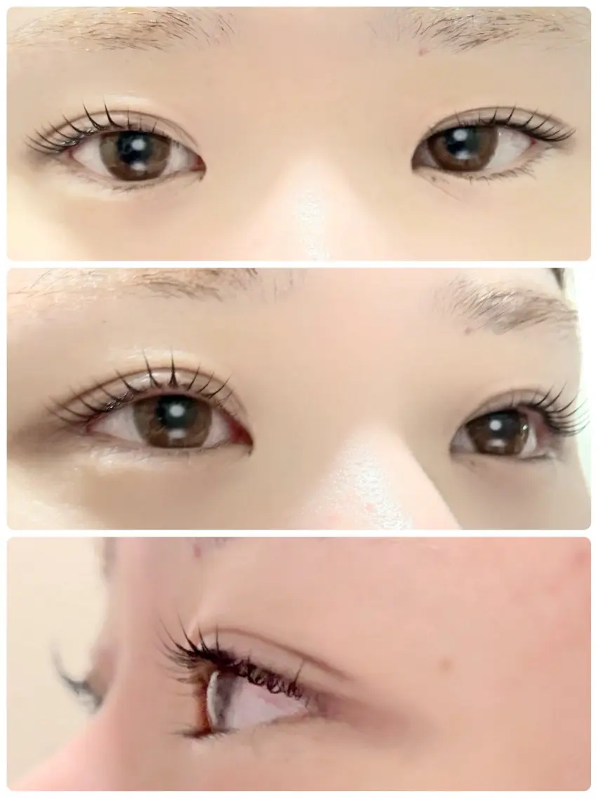 マツエク・マツパ ケラチンラッシュリフト eyelist Asamiのマツエク・マツパデザイン
