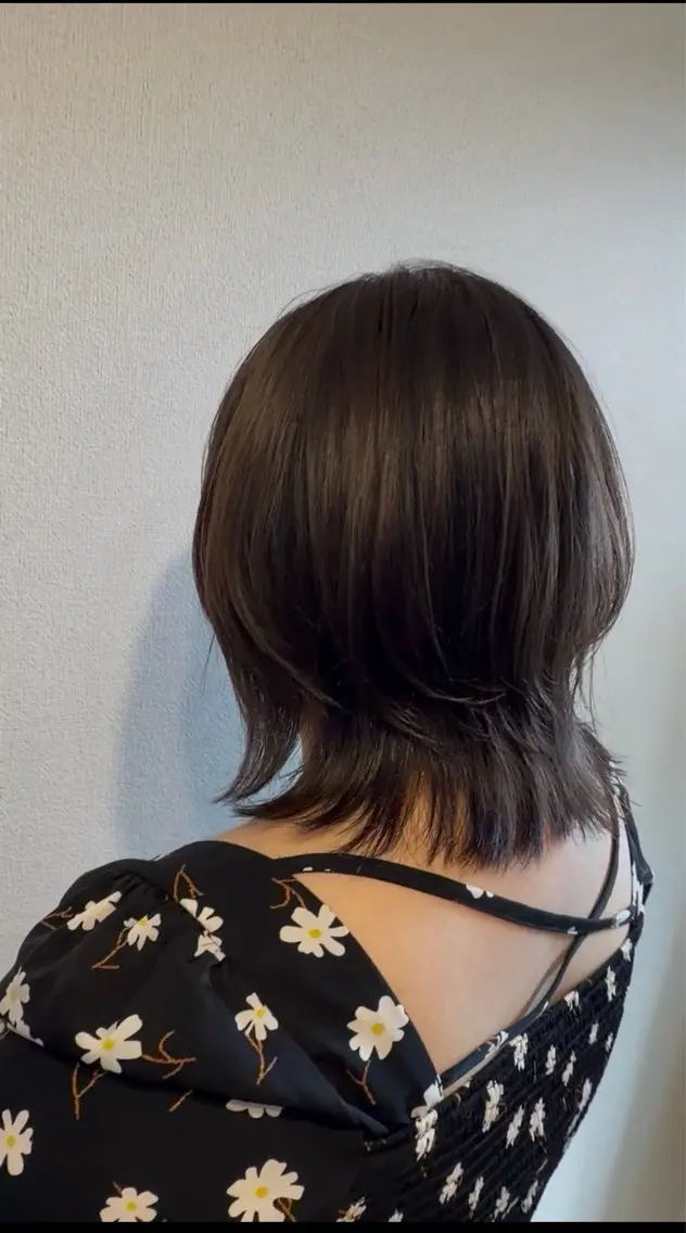 ヘアカラー トリートメント 石井 麻鈴のヘアスタイル