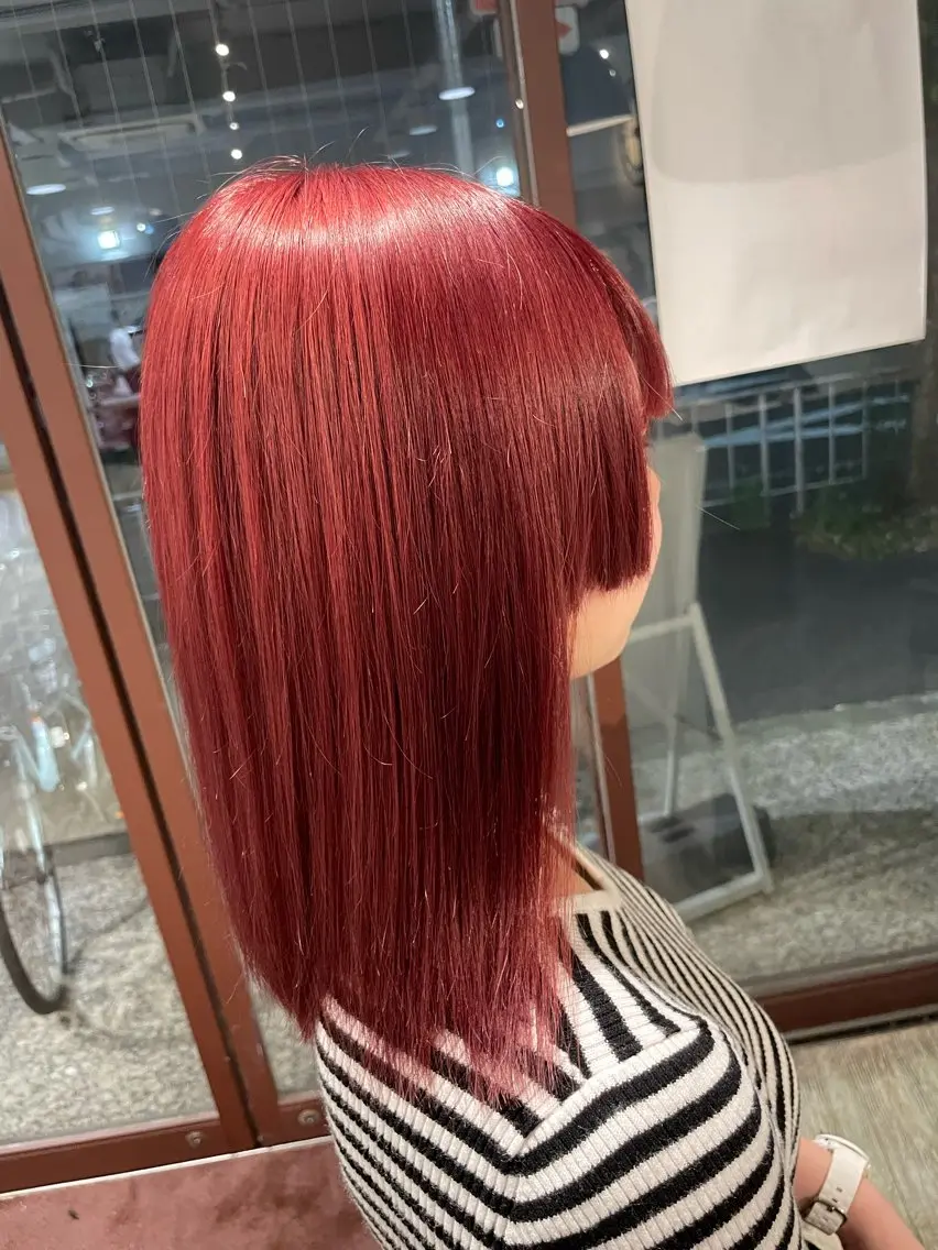 ミディアム 髪質改善/ 梅田中崎町/宮里のヘアスタイル