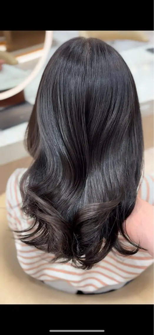 ミディアム ヘアカラー トリートメント Airi/ブリーチ なし艶カラー♡のヘアスタイル