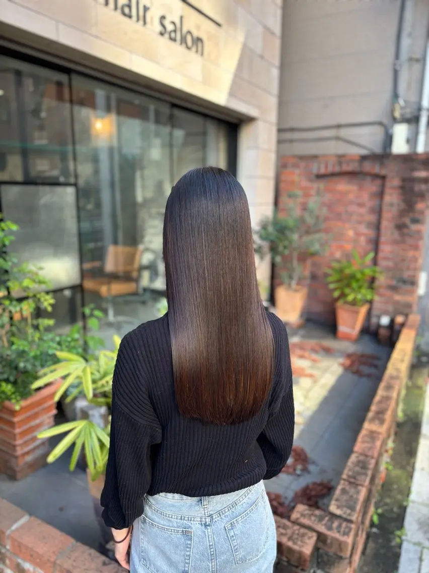 ロング ヘアカラー トリートメント SHIAN✂️ 立川店たくのヘアスタイル