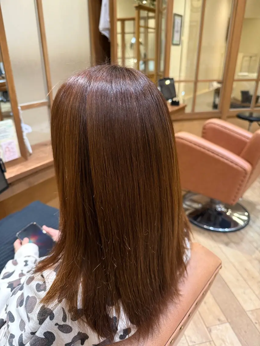 カラー メンズレディースモデ ル募集中🍒美空のヘアスタイル