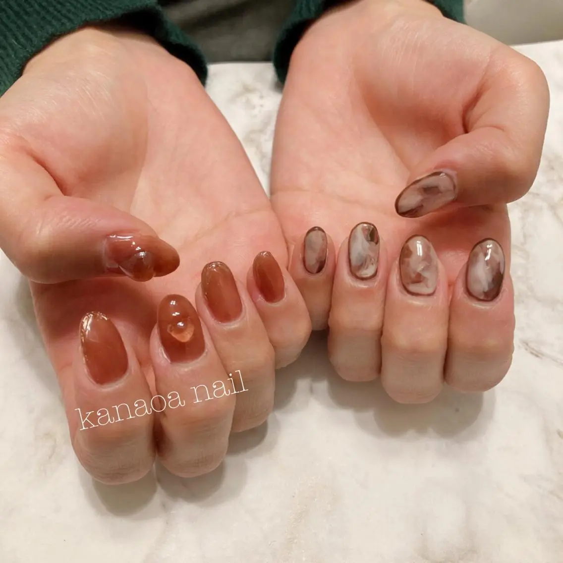 ネイル 地爪育成💅 kanaoanailのネイルデザイン