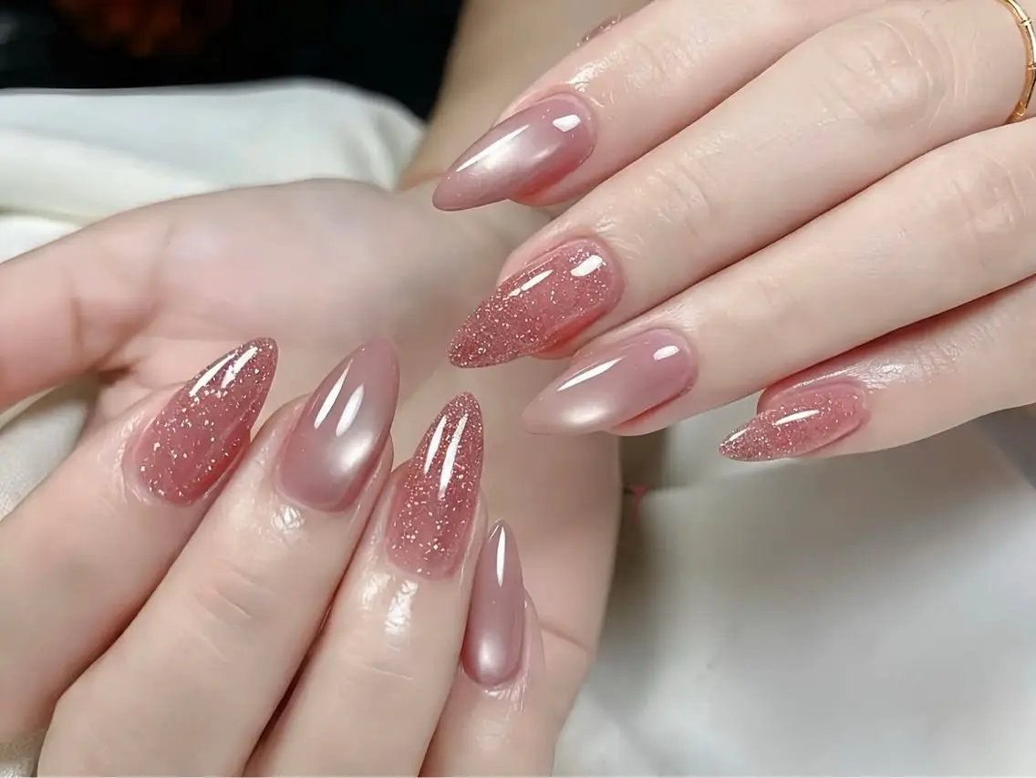 ネイル オーロラネイル チークネイル フットネイル フレンチネイル ジェルネイル ハンドネイル NEW NAIL💞 yukiのネイルデザイン