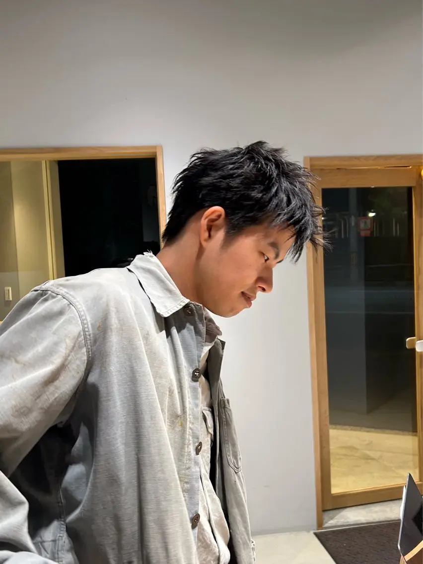 メンズカットの写真