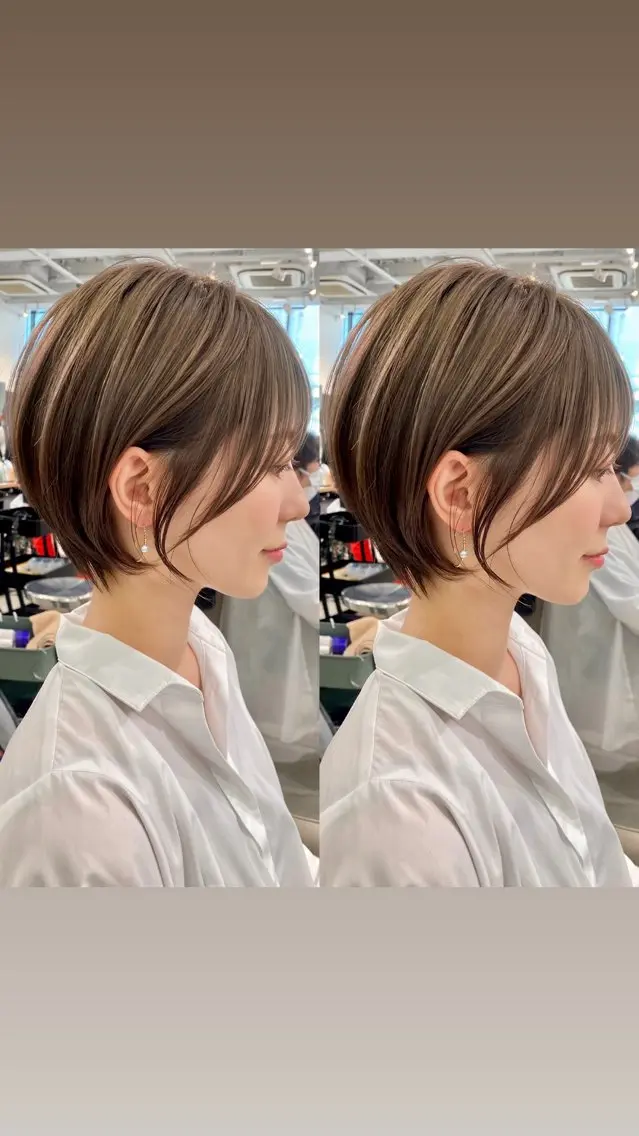 ショート カラー パーマ ヘアアレンジ メンズ キッズ ショート特化型🌟 似合わせ/カンタ✨のヘアスタイル