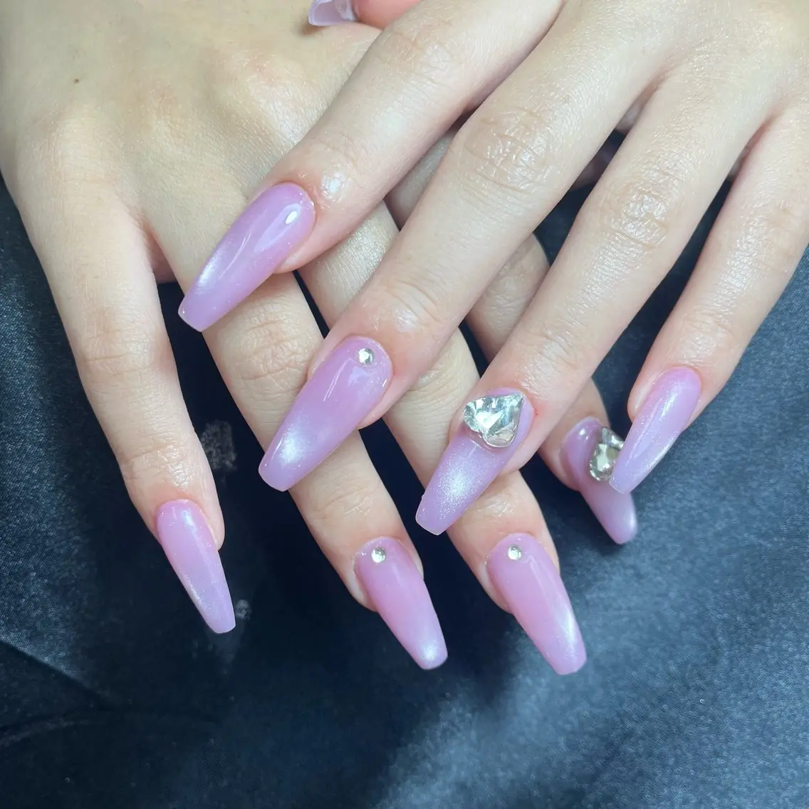 ネイル チークネイル 桜ネイル 長さ出し フットネイル ジェルネイル ハンドネイル Maika's nailのネイルデザイン