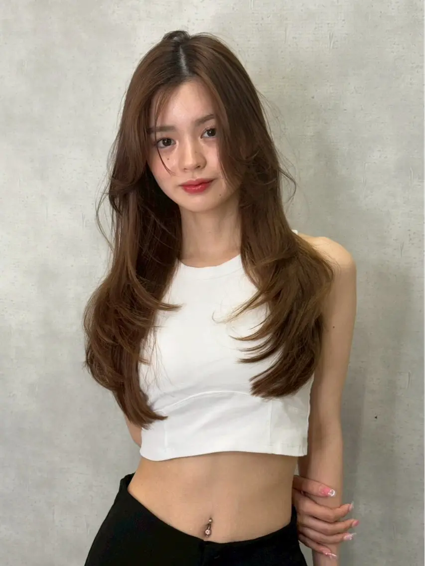 トレンドレイヤーカット+クイックトリートメント🍒🎀【ロング限定】の写真