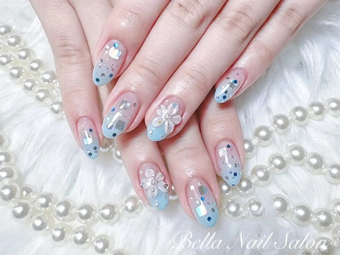 ネイル ハンドネイル Bella Nail Salonパラジェルのネイルデザイン