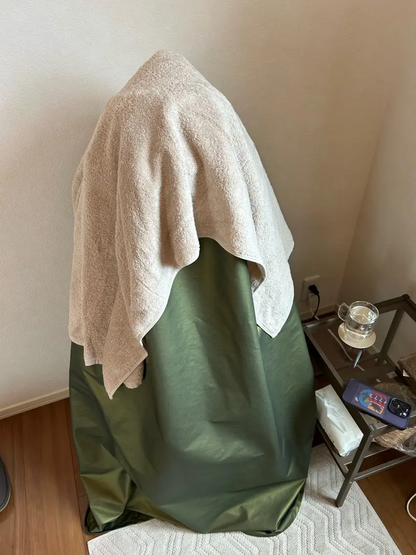 💖ご新規様限定💖よもぎ蒸し🌿+ドライヘッドスパ(15分)¥4,000→¥3,000の写真