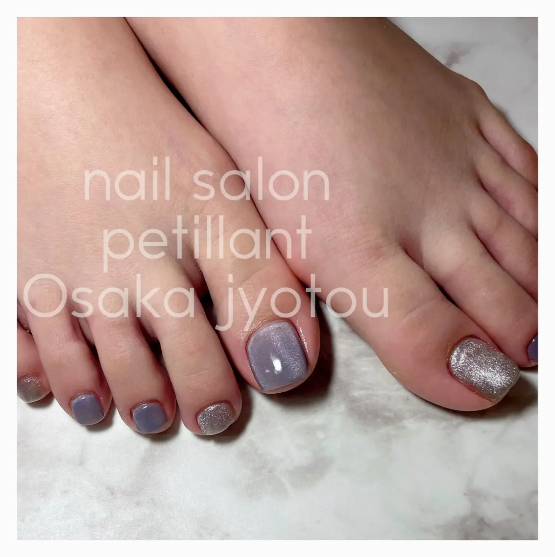 ネイル アートネイル フットネイル マグネットネイル nail salon petillantのネイルデザイン