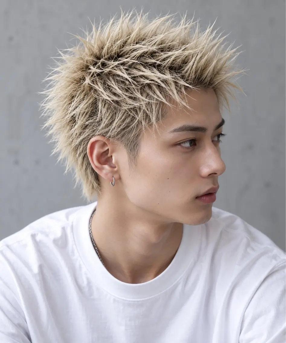 メンズ Lumiere 鈴木翔平のヘアスタイル