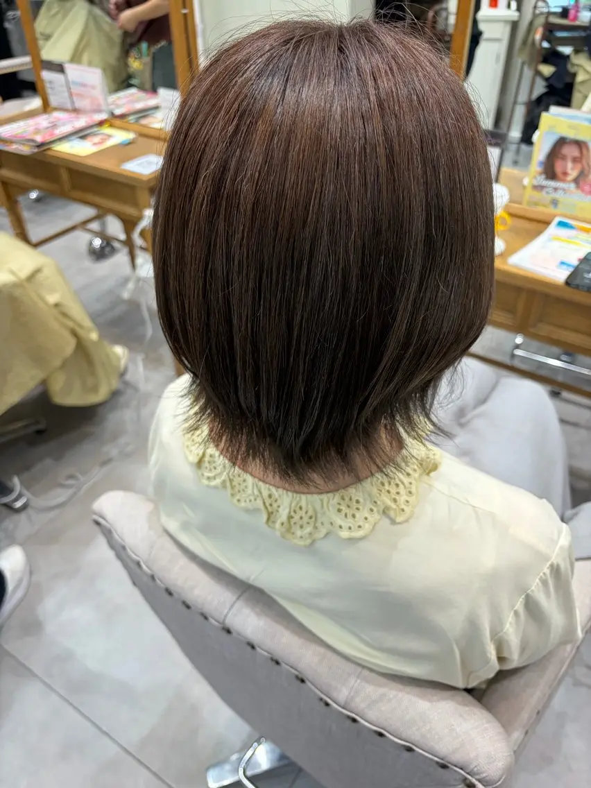 カラー ヘアカラー トリートメント 華梨 /カラーモデル募集中のヘアスタイル