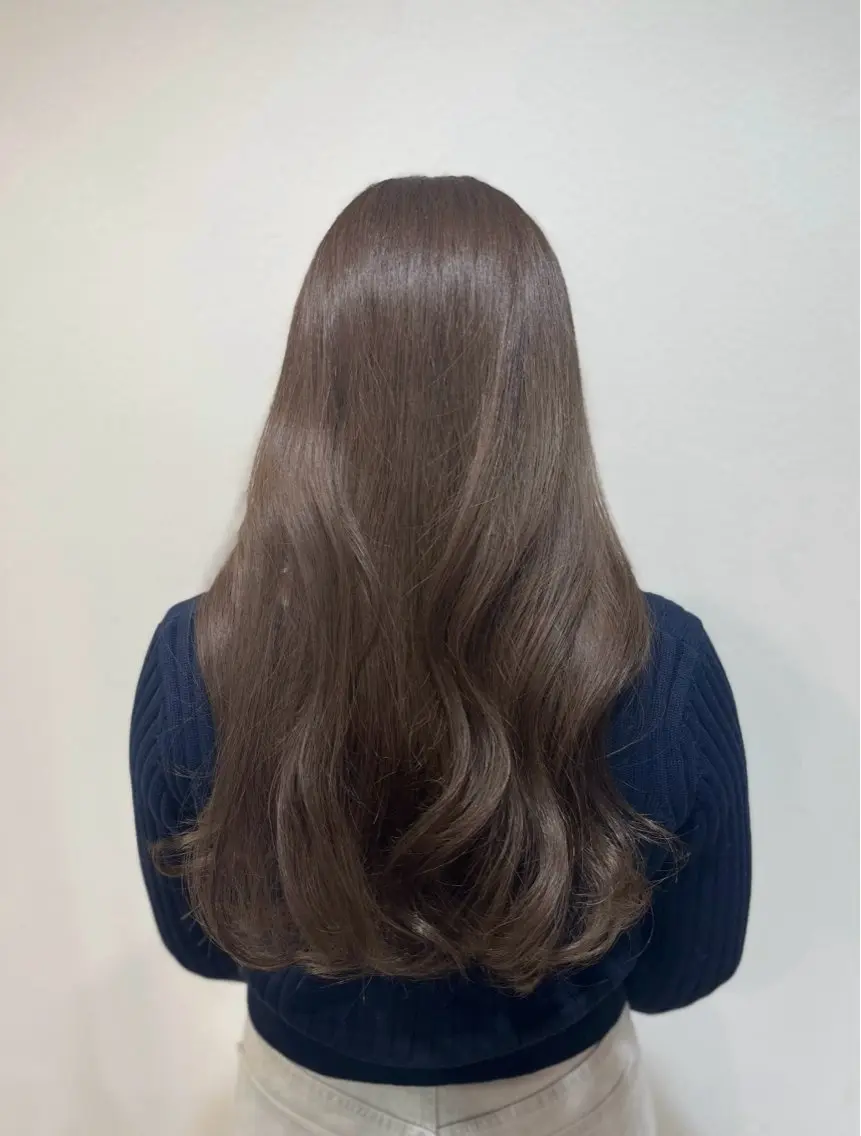 ロング カラー カット ヘアカラー トリートメント 透明感カラー/ 艶感カラー/RAMUのヘアスタイル