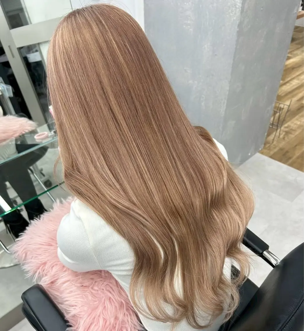 エクステ🤎うる艶 カラー┆横浜みいなのヘアスタイル
