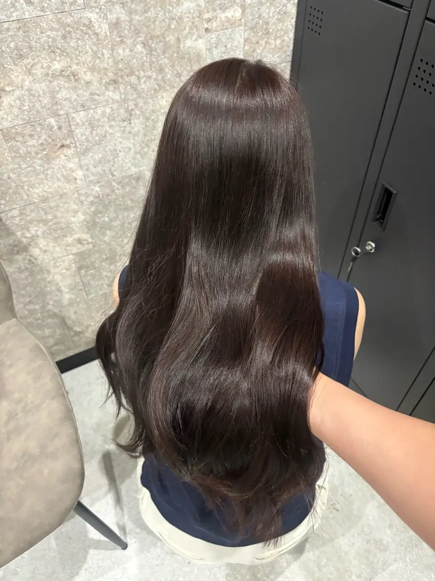ロング カラー カット ヘアカラー トリートメント NIKO/名古屋/ 髪質改善/艶髪のヘアスタイル