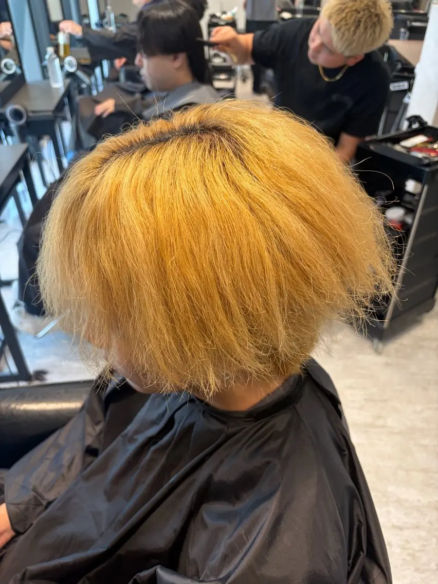 メンズ カット 縮毛矯正 🍒KUMAGAI 🍒のヘアスタイル