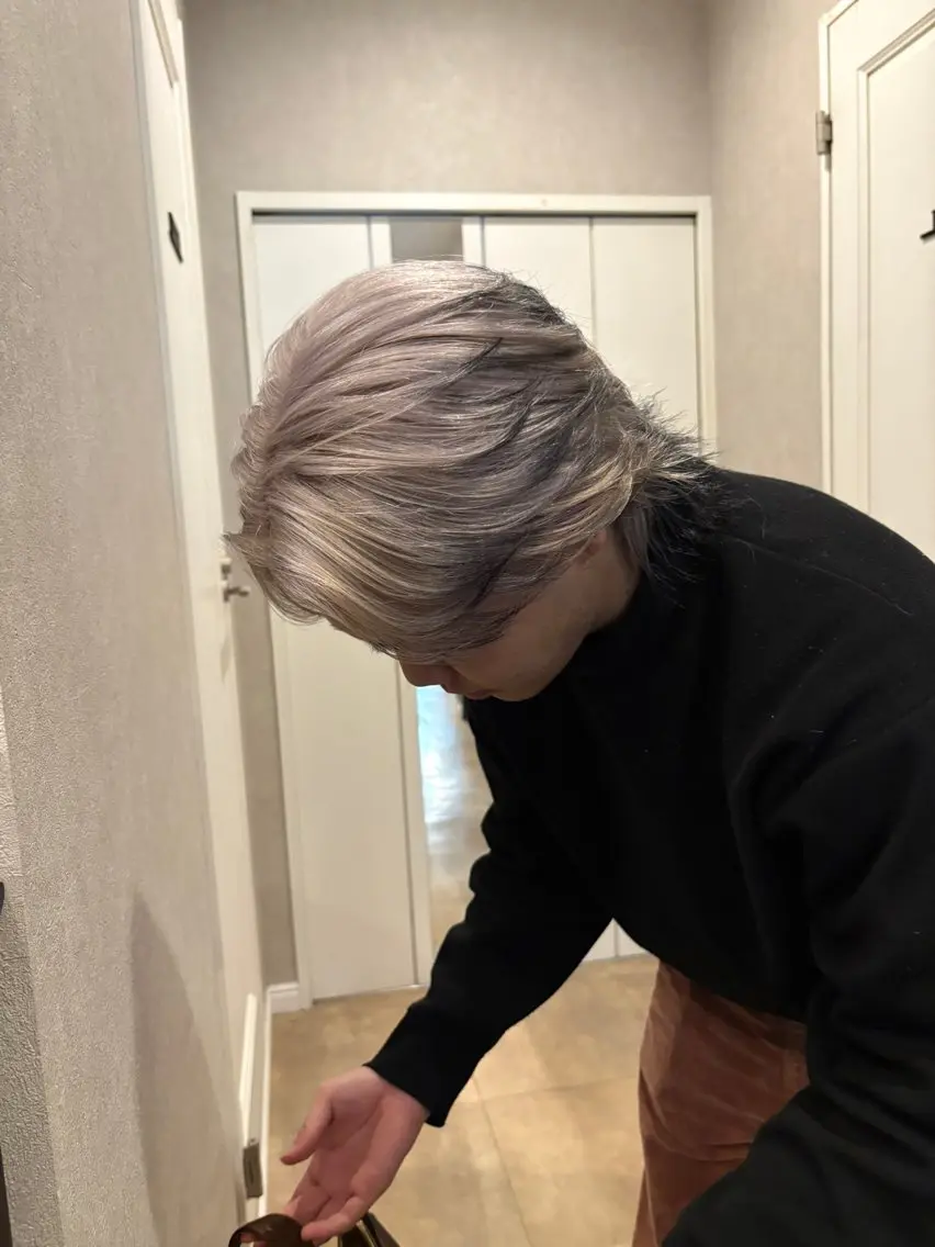 カラー メンズ ヘアカラー 田所 煌斗のヘアスタイル