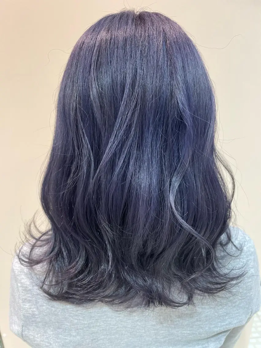 【8月限定🫣】似合わせカット💇🏻♀️+艶カラー🩵+サブリミックトリートメント付きの写真