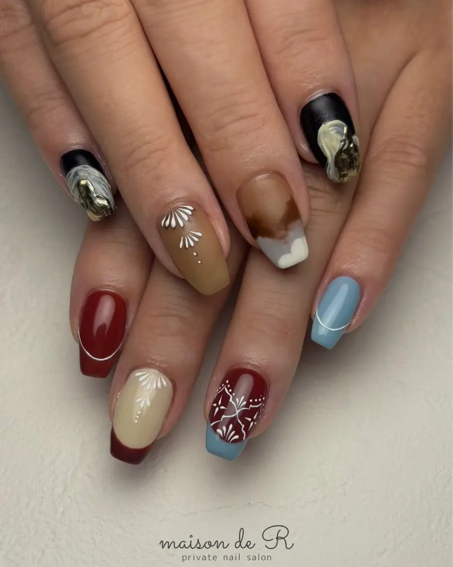 ネイル 持ち込み ハンドネイル T. Maiのネイルデザイン