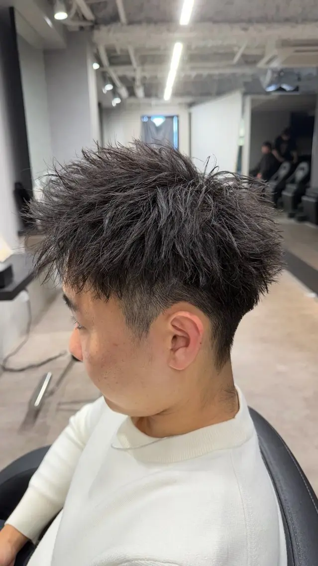 ショート カット メンズ特化／短髪 石飛皓平のヘアスタイル