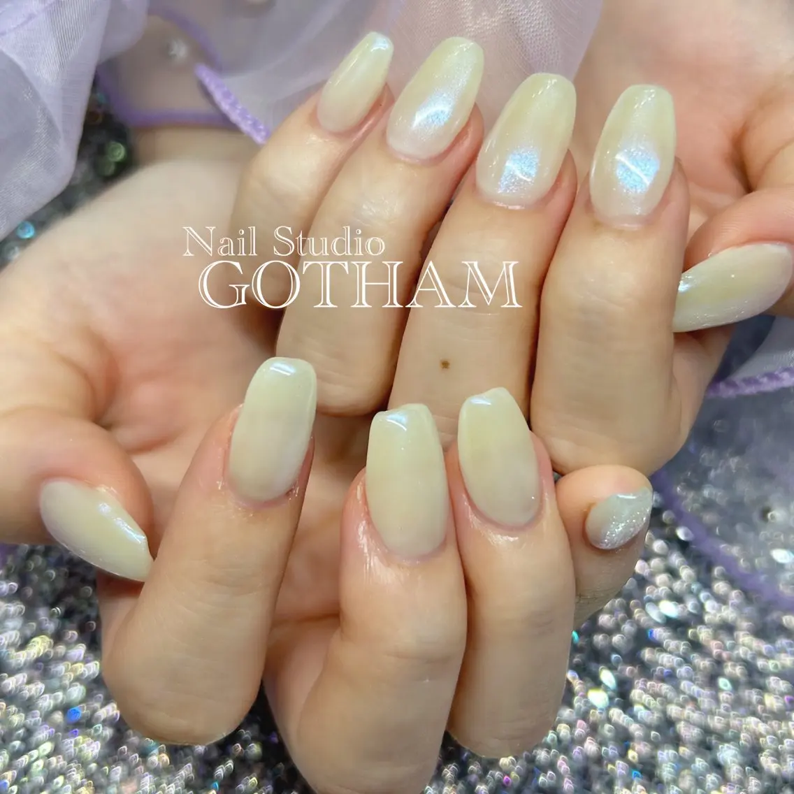 ネイル ハンドネイル 高円寺駅からすぐ🌈 ネイルGOTHAMのネイルデザイン