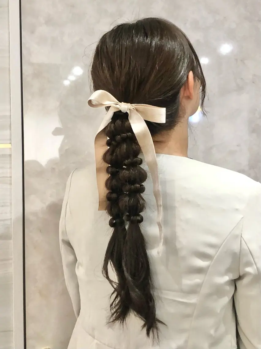 ✨💐【結婚式やパーティーに❕】もっとおめかしヘアセット💐✨の写真