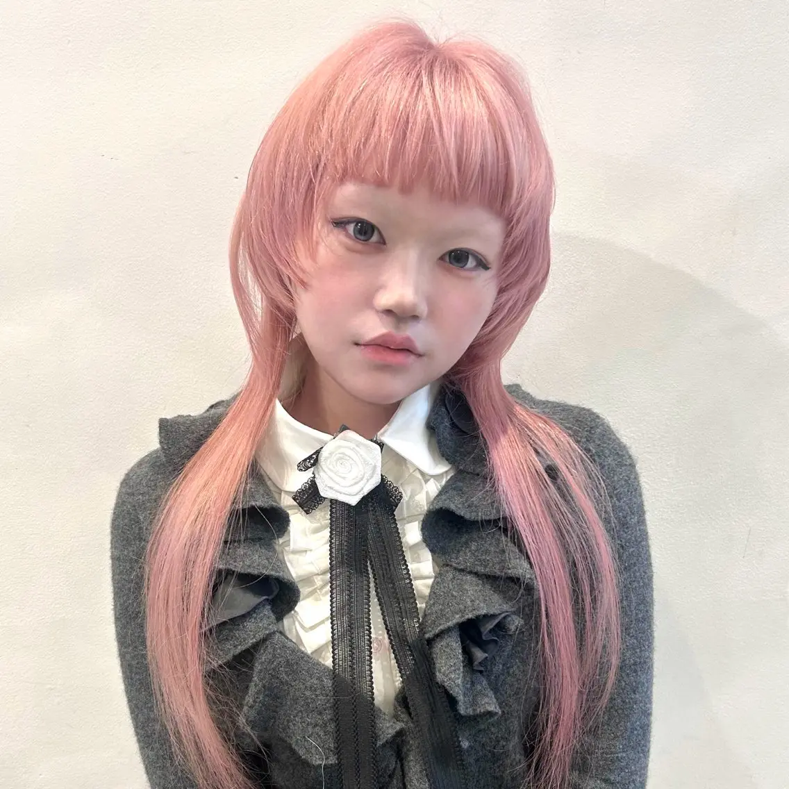 ロング カラー ハイトーンカラー レイヤーカット レイヤーカット♡ のぐちまおのヘアスタイル