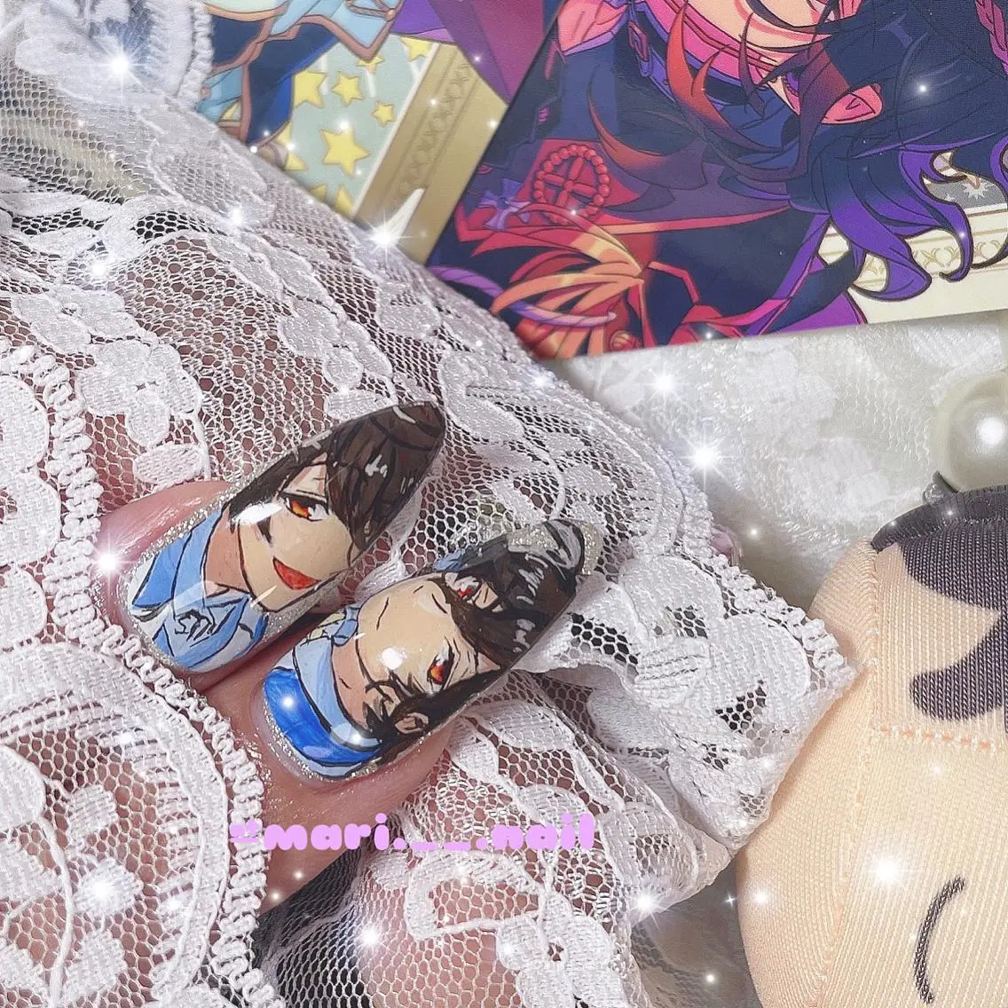 ネイル 🎀 Mayu 🎀痛ネイルのネイルデザイン